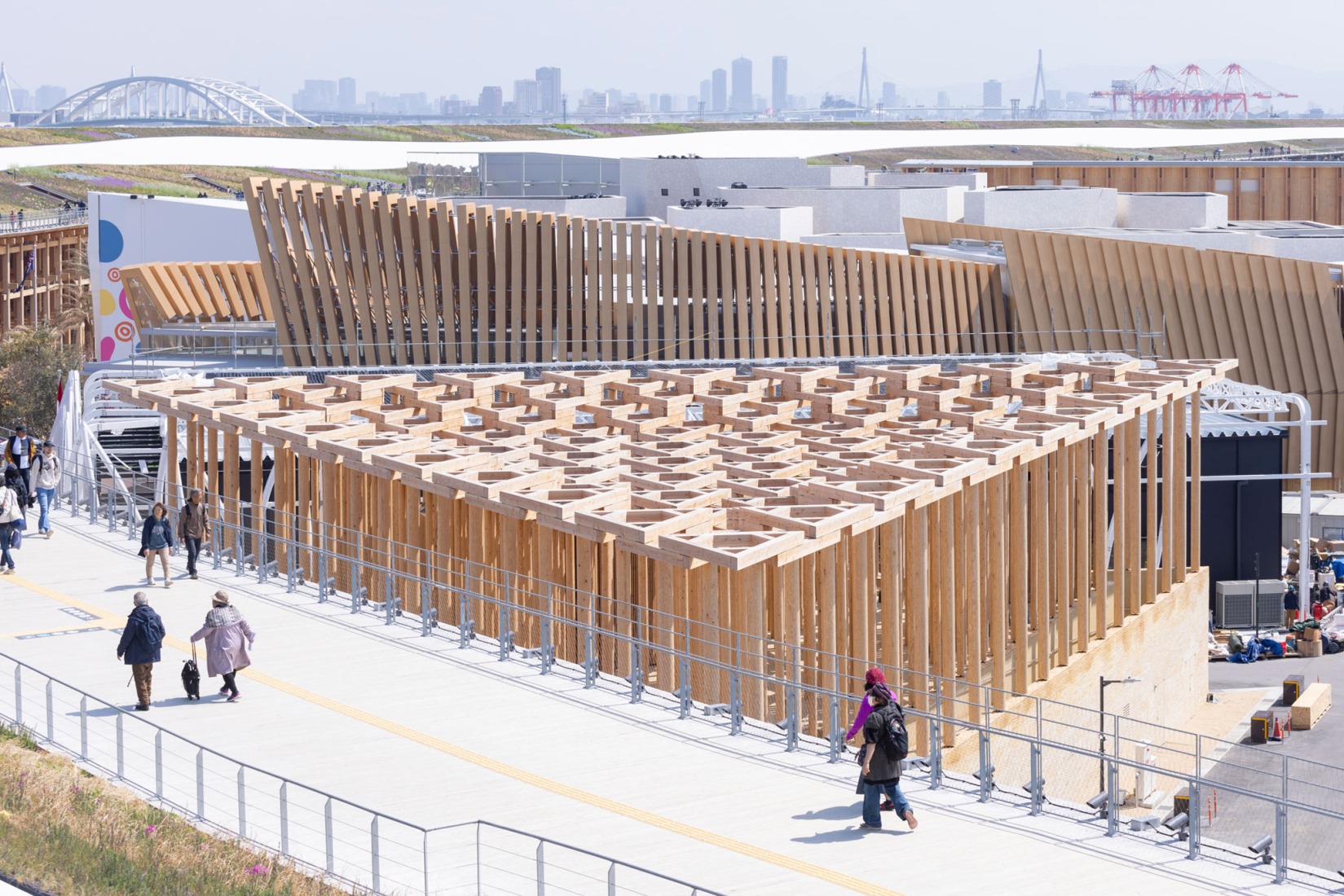 National Pavilion Uzbekistan, Expo 2025 by Atelier Brückner. Photograph by Arch-Exist. 