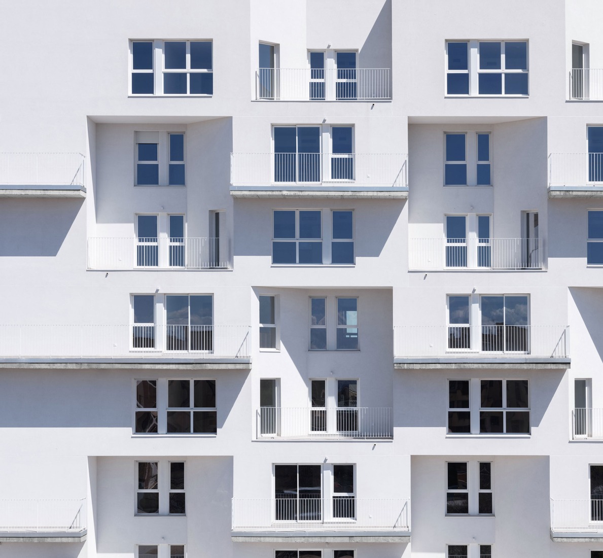 171 Rental homes, common areas, and parking by MCEA. Photograph by David Frutos Fotografía de Arquitectura.