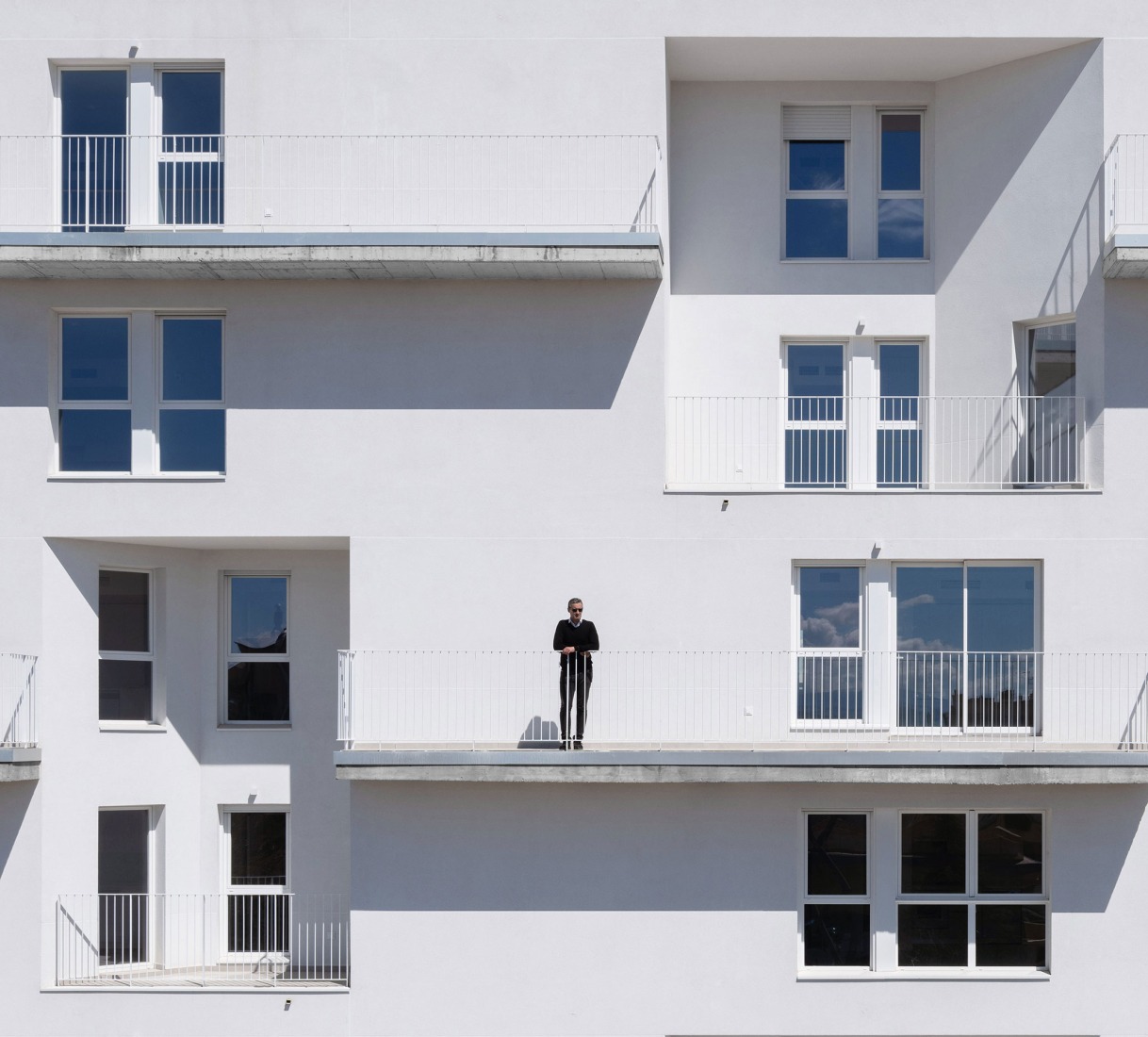 171 Rental homes, common areas, and parking by MCEA. Photograph by David Frutos Fotografía de Arquitectura.