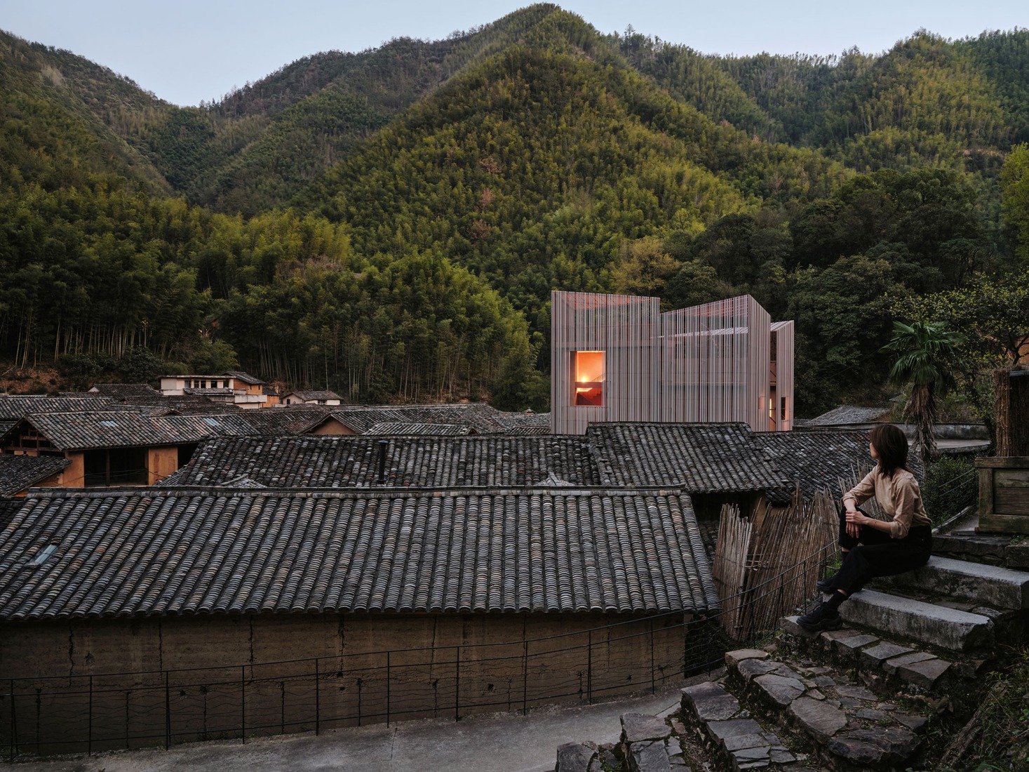 This "landmark" can be seen from every corner of the village. Songzhuang Z Museum by Team_BLDG. Photograph by Jonathan Leijonhufvud.