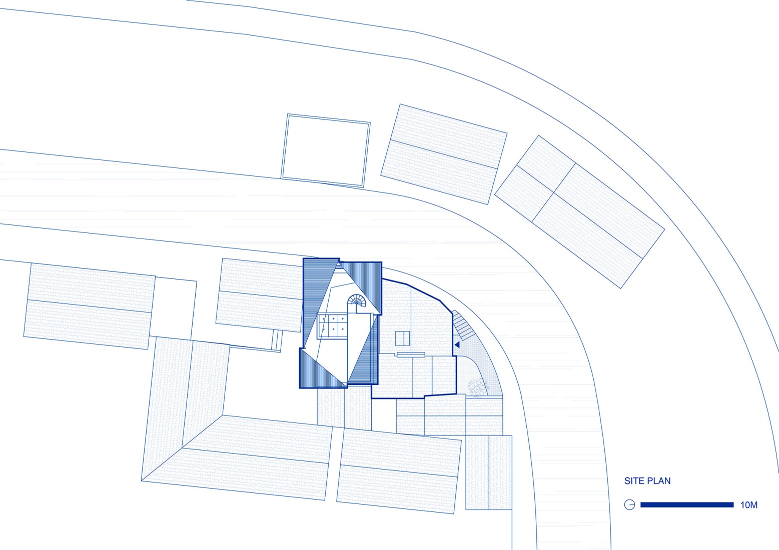 Site plan. Songzhuang Z Museum by Team_BLDG. 