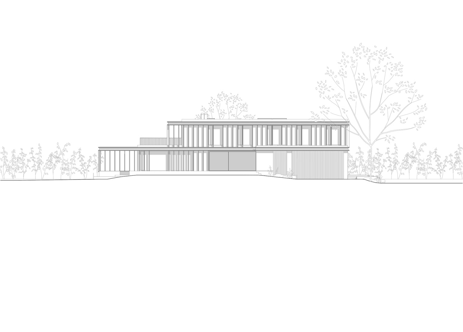 Facade. Villa Bruksveien by R21 Arkitekter.