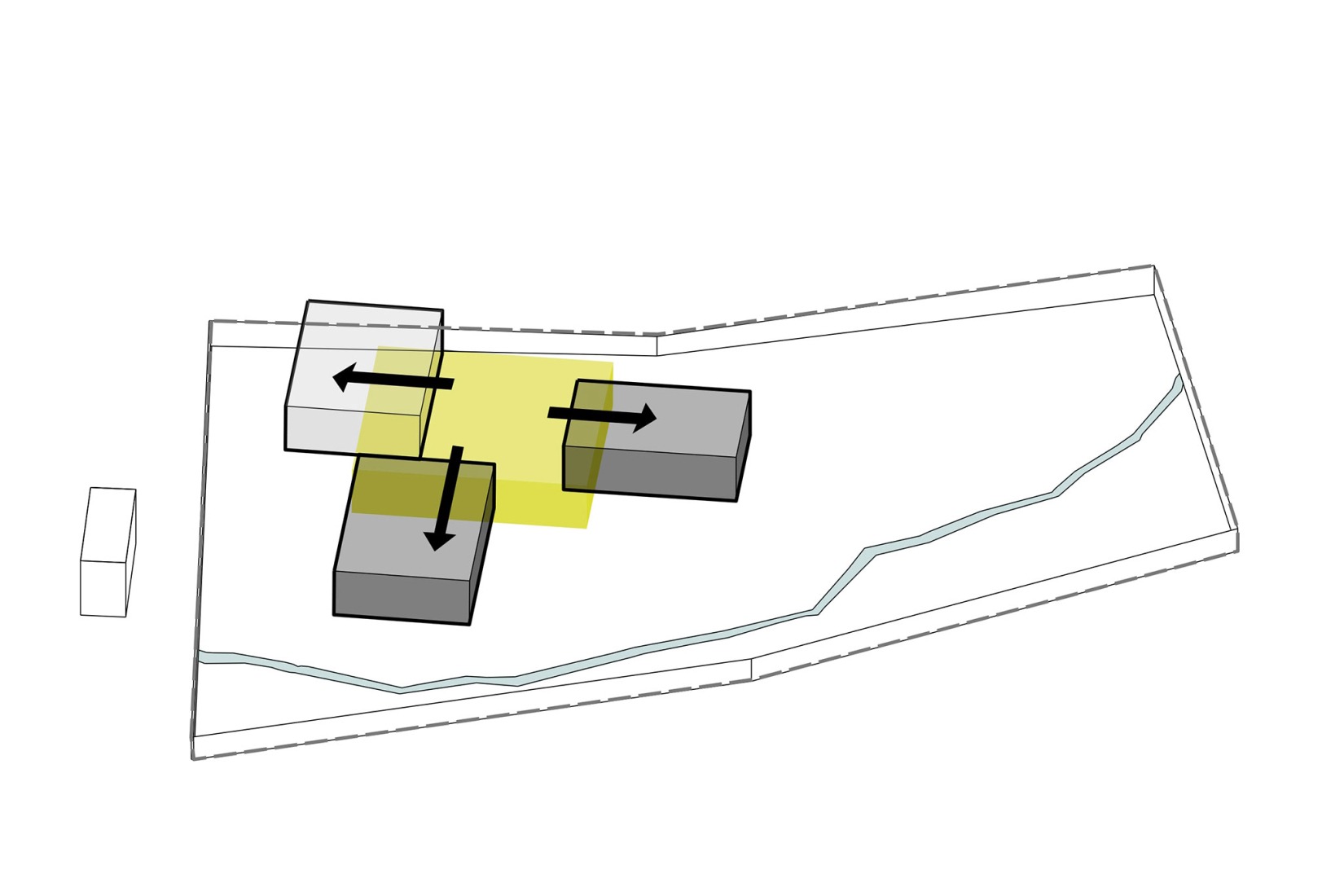Diagrama. Casa Banánka por Paulíny Hovorka Architects.