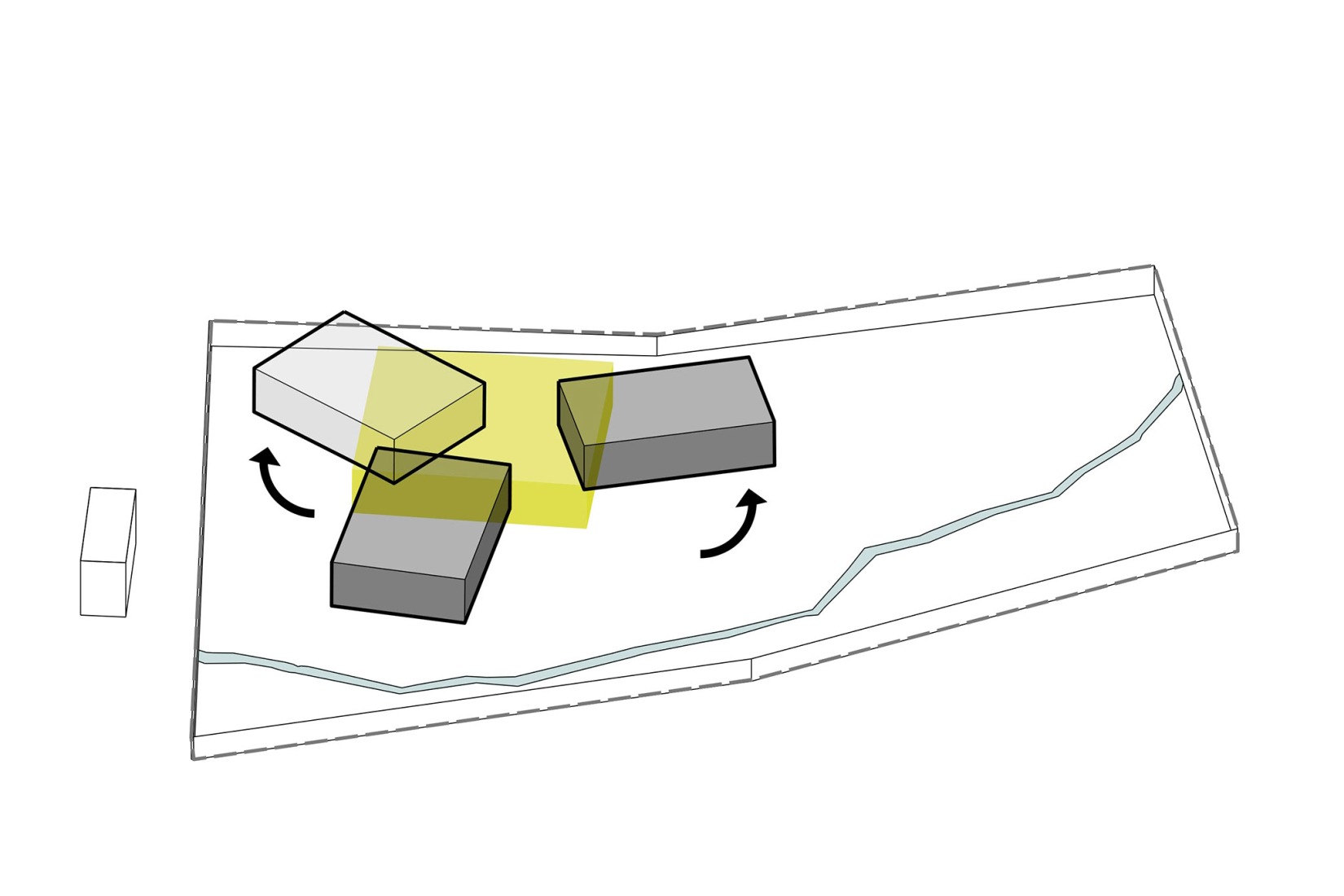 Diagrama. Casa Banánka por Paulíny Hovorka Architects.