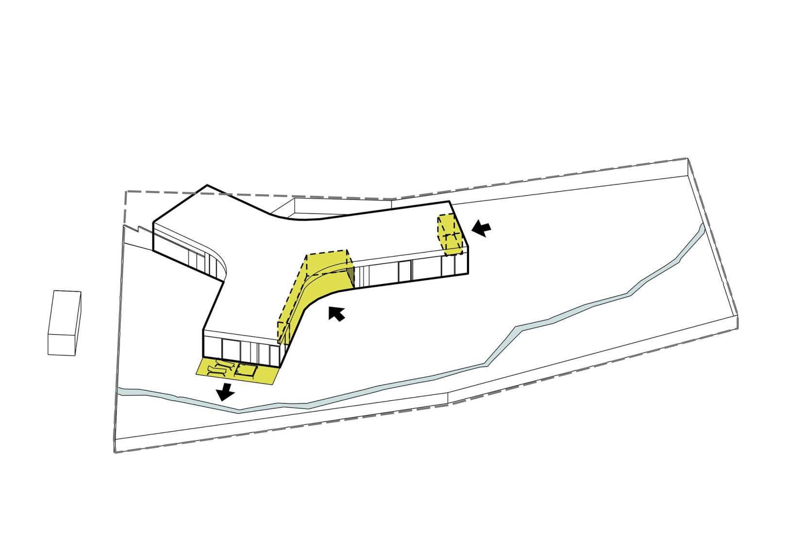 Diagrama. Casa Banánka por Paulíny Hovorka Architects.