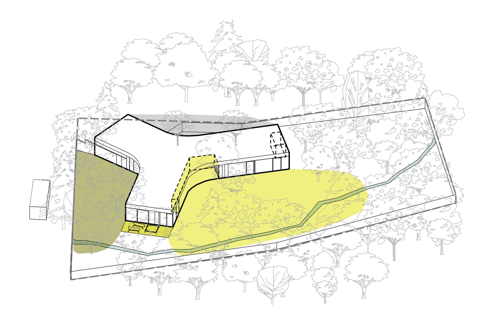 Diagrama. Casa Banánka por Paulíny Hovorka Architects.