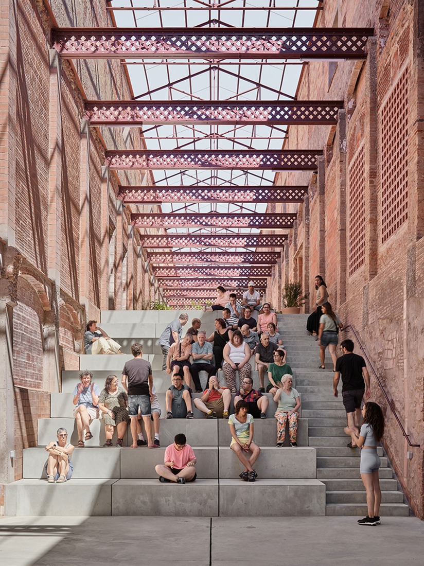 Rehabilitation of the Vapor Cortès - Prodis 1923 by Harquitectes. Photograph by Adrià Goula.