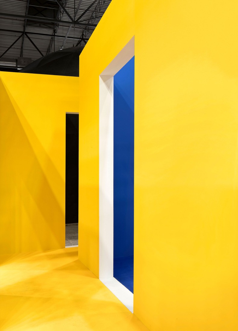 Pabellón para Barcelona en FITUR 2025 por Pineda Monedero + Jaime Prous Architects. Fotografía por Del Rio Bani.