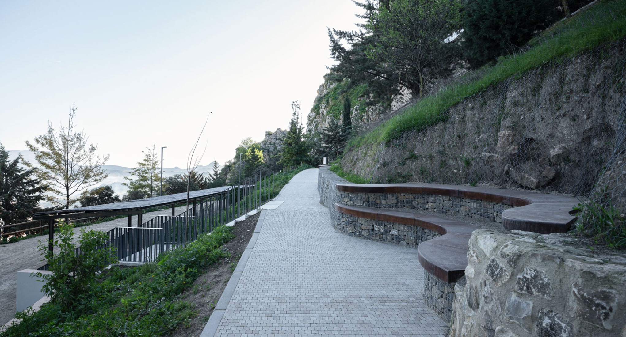 Regeneration of urban spaces in the historic center of Olvera by Estudio Acta. Photograph by Fernando Alda.