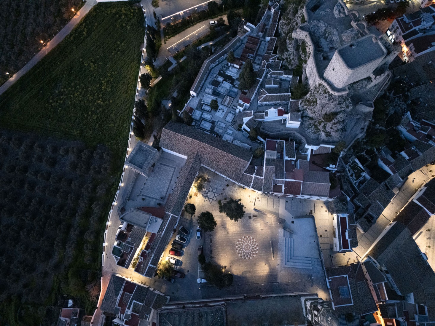 Regeneration of urban spaces in the historic center of Olvera by Estudio Acta. Photograph by Fernando Alda.