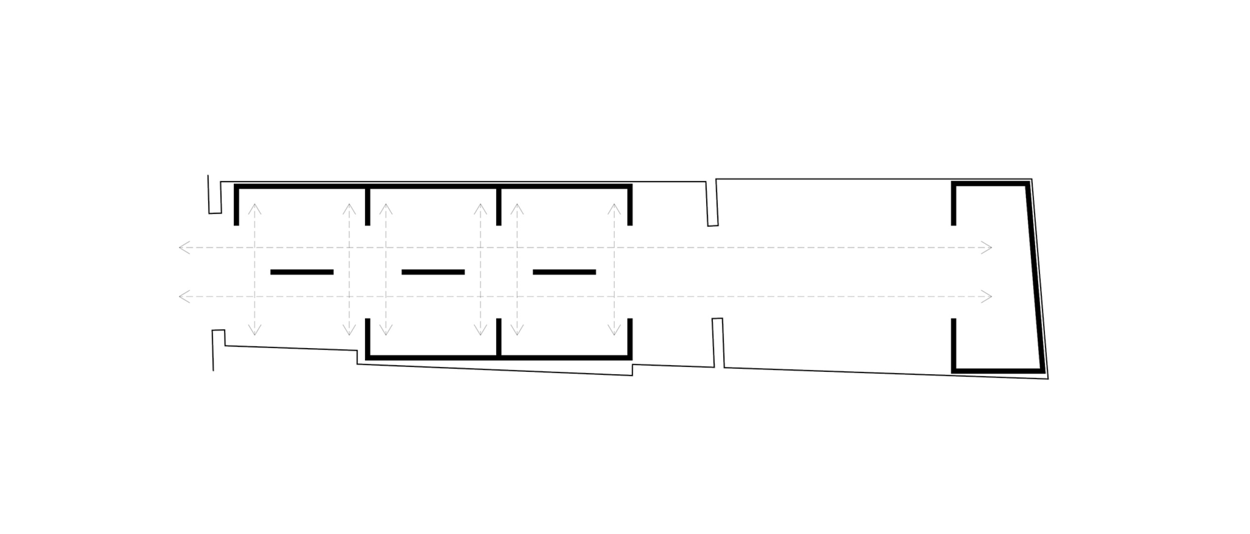 Emptied diagram. "La Sequieta" House by Lacol SCCL.
