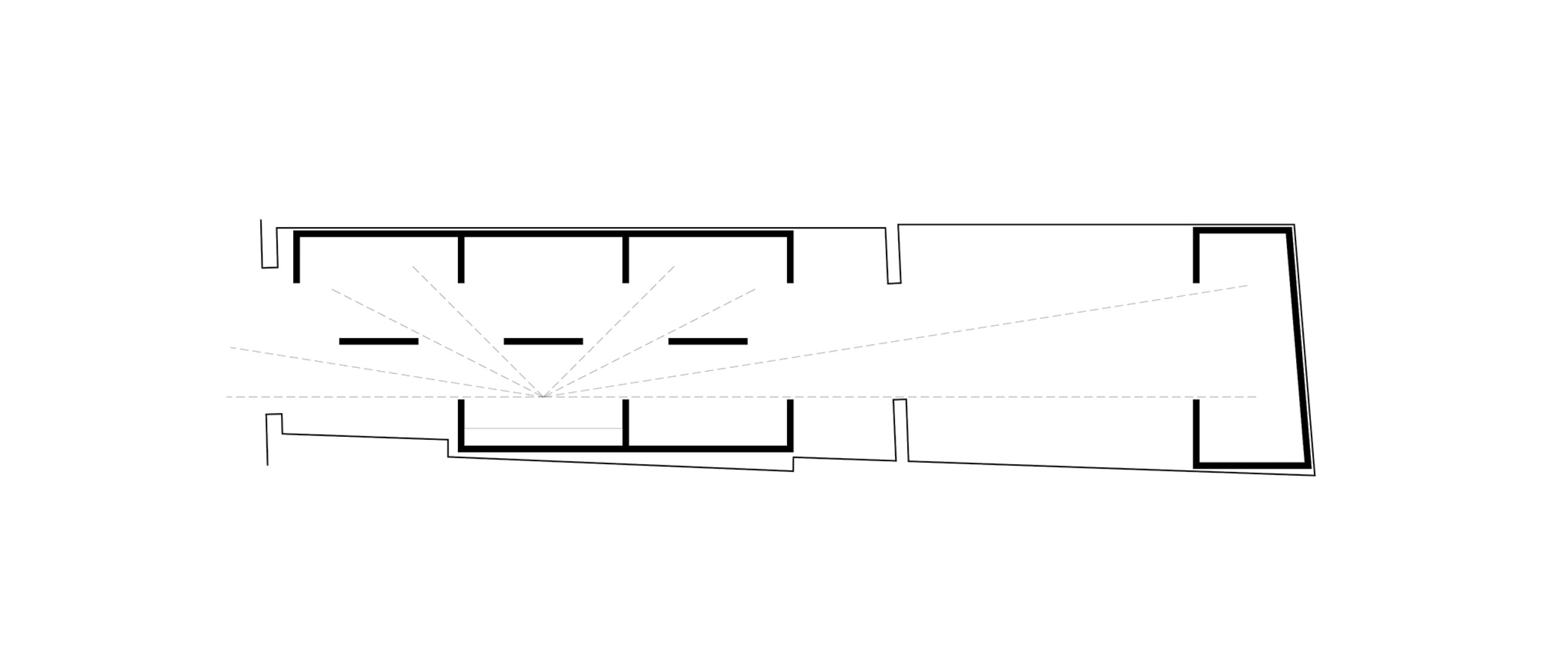 Centrality diagram. "La Sequieta" House by Lacol SCCL.
