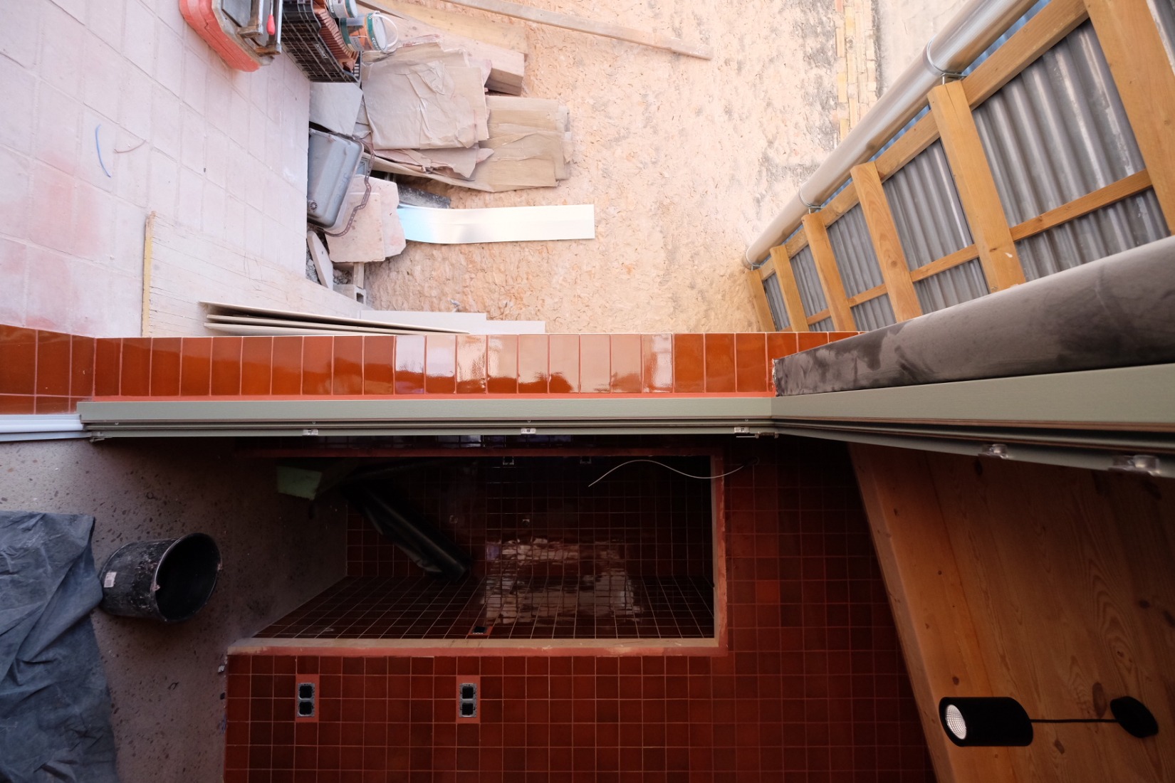 Construction photos. "La Sequieta" House by Lacol SCCL.