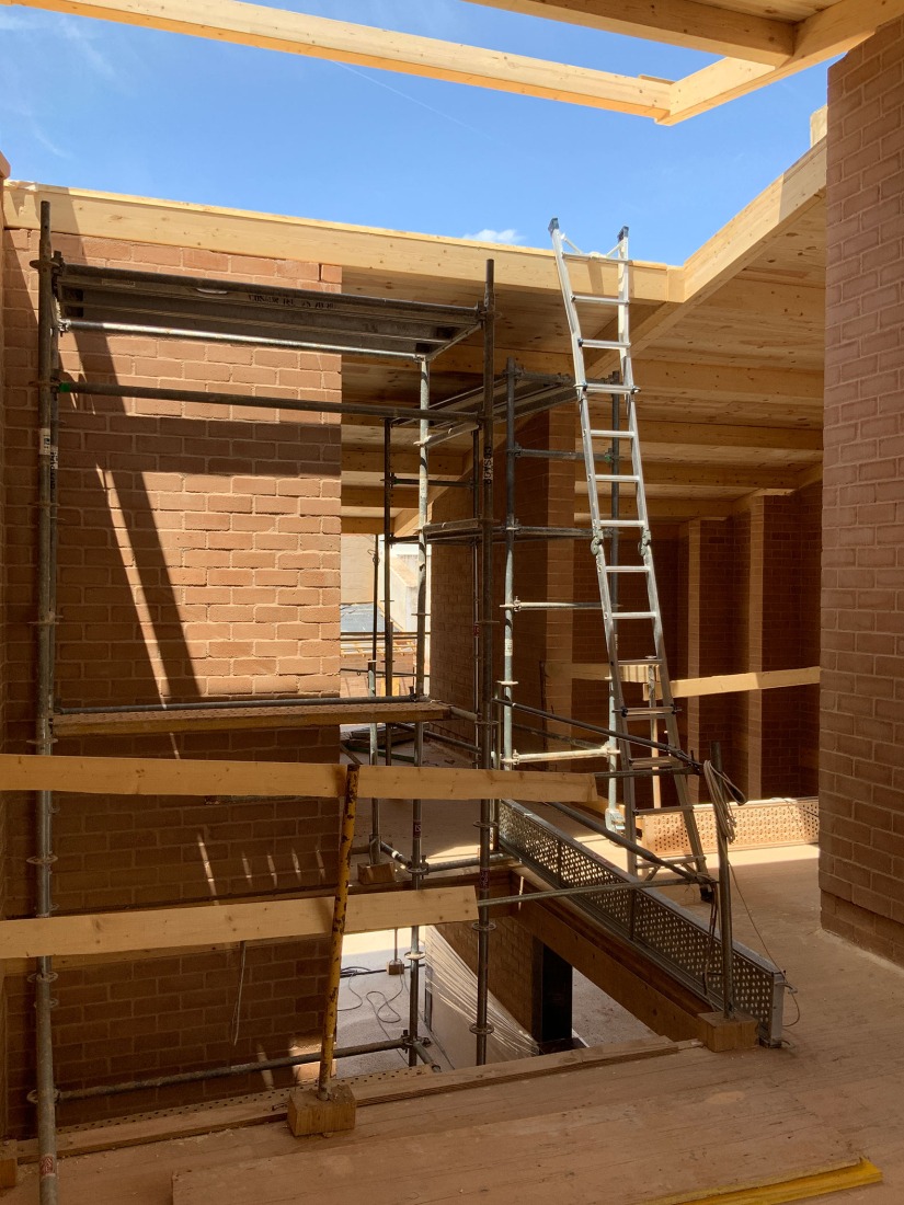 Construction photos. "La Sequieta" House by Lacol SCCL.