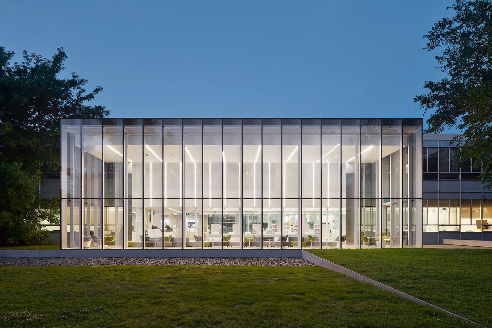 Centennial College’s Story Arts Campus Library by RDHA. Photograph by Tom Arban.