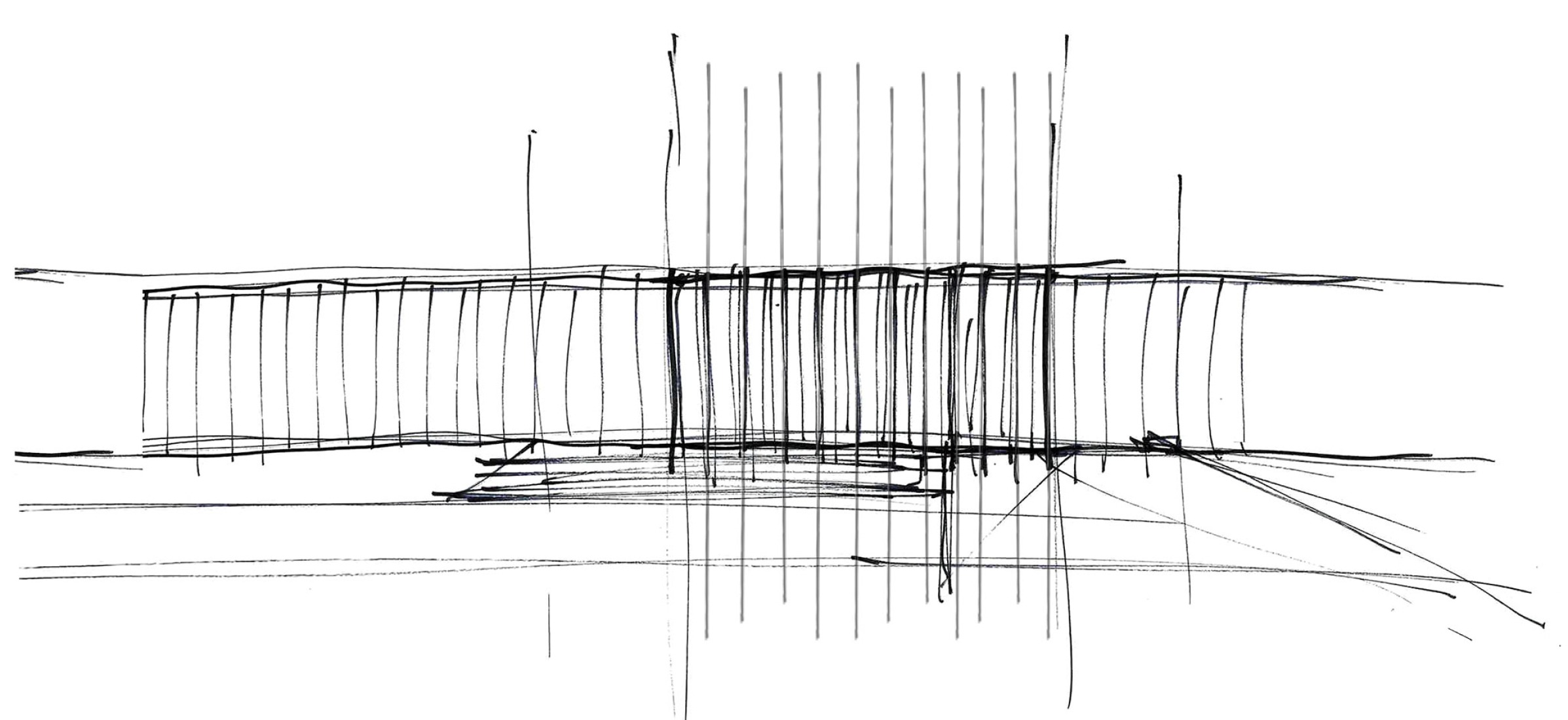 Sketch. Centennial College’s Story Arts Campus Library by RDHA.
