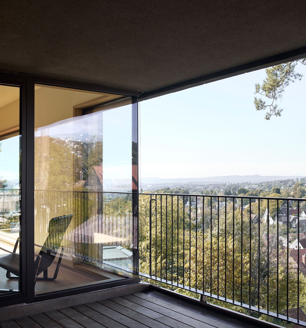 Grimelundsveien Apartments by R21 Arkitekter. Photograph by Mariela Apollonio.