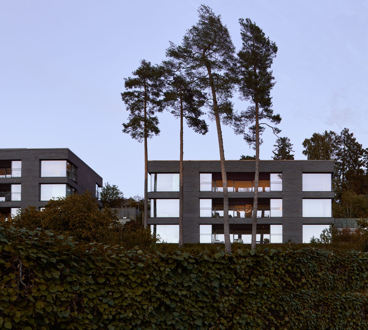 Grimelundsveien Apartments by R21 Arkitekter. Photograph by Mariela Apollonio.