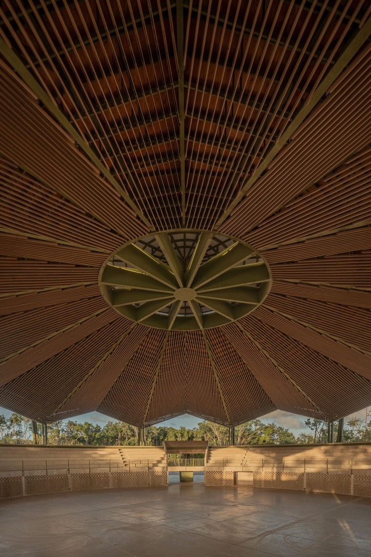 Arena. Quintana Roo Park by Aidia Studio. Photography by Andrés Cedillo. Arena. Quintana Roo Park by Aidia Studio. Photography by Andrés Cedillo.