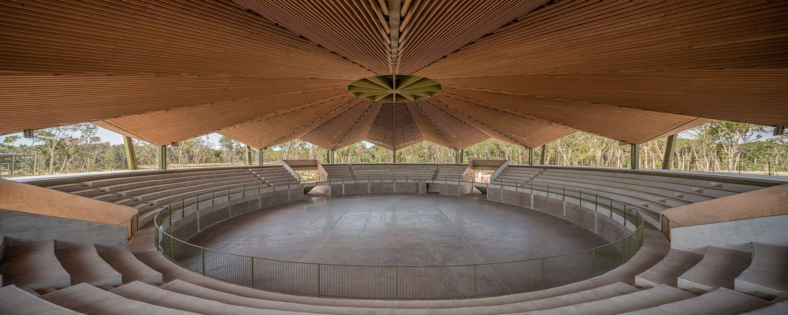 Arena. Quintana Roo Park by Aidia Studio. Photography by Andrés Cedillo. Arena. Quintana Roo Park by Aidia Studio. Photography by Andrés Cedillo.