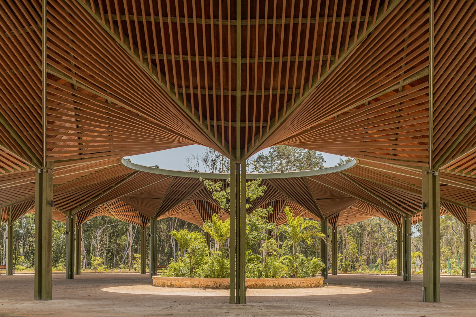 Pavilion. Quintana Roo Park by Aidia Studio. Photography by Andrés Cedillo. Pavilion. Quintana Roo Park by Aidia Studio. Photography by Andrés Cedillo.