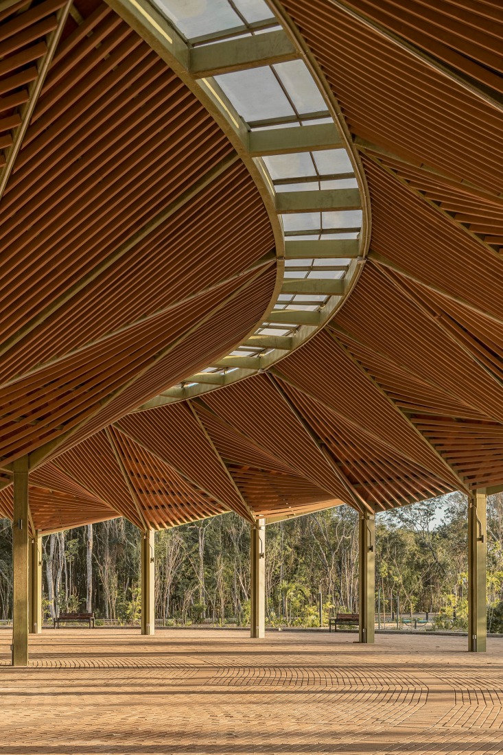 Pavilion. Quintana Roo Park by Aidia Studio. Photography by Andrés Cedillo. Pavilion. Quintana Roo Park by Aidia Studio. Photography by Andrés Cedillo.