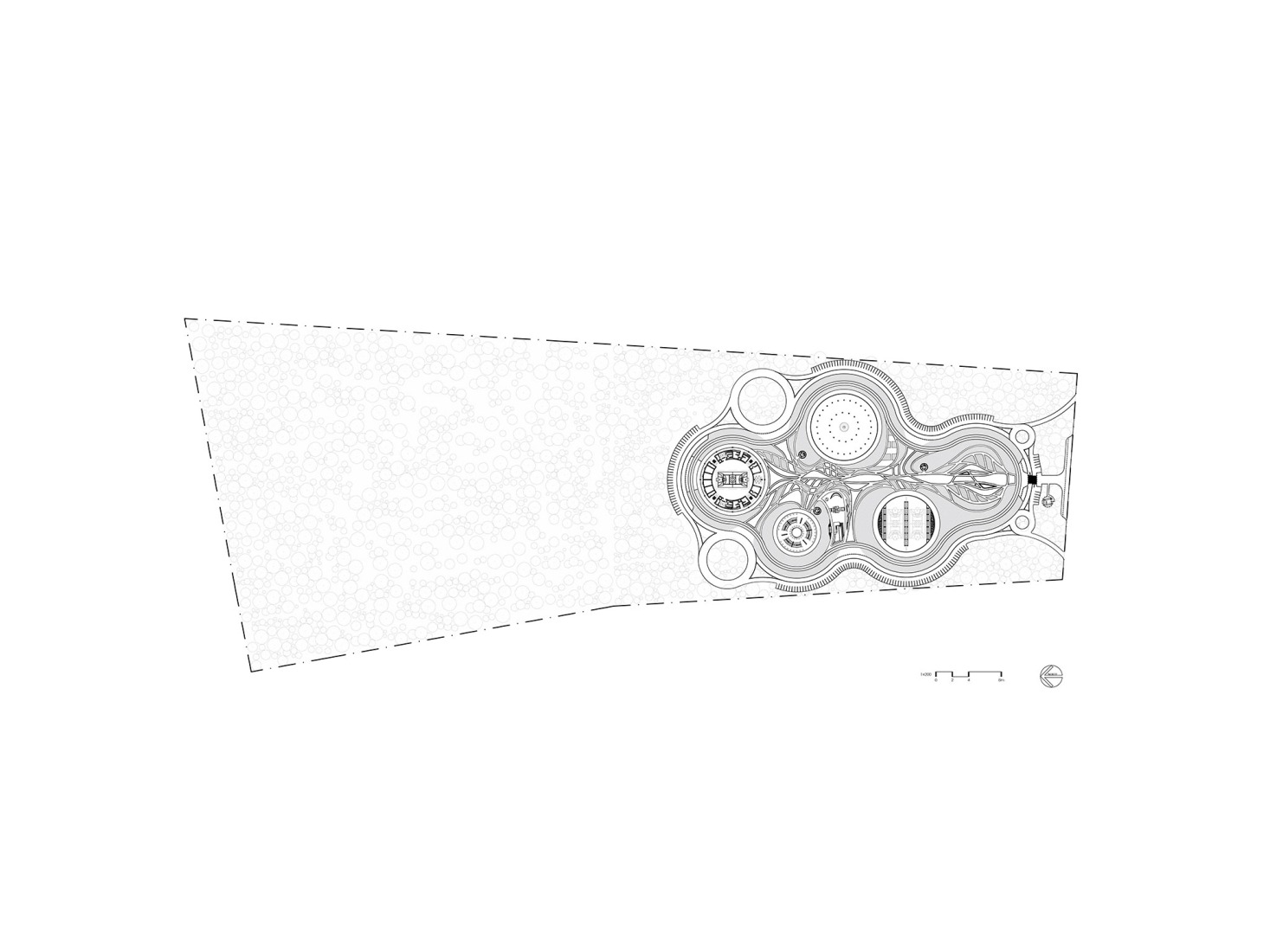 Site plan. Quintana Roo Park by Aidia Studio. Site plan. Quintana Roo Park by Aidia Studio.