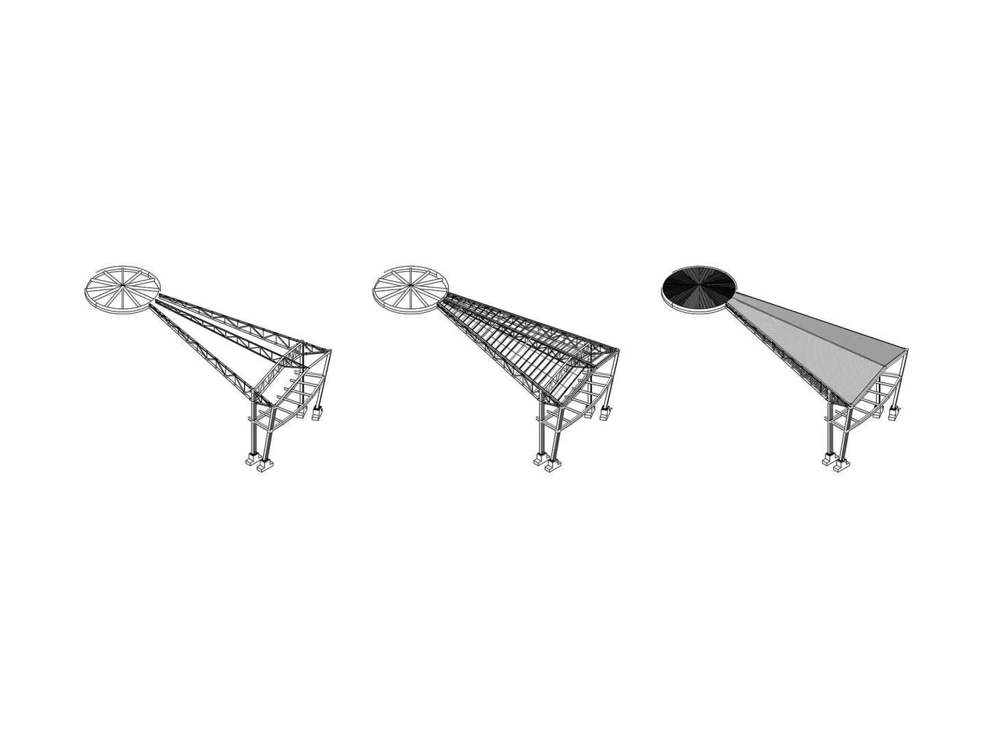 Arena. Roof details. Quintana Roo Park by Aidia Studio. Arena. Roof details. Quintana Roo Park by Aidia Studio.