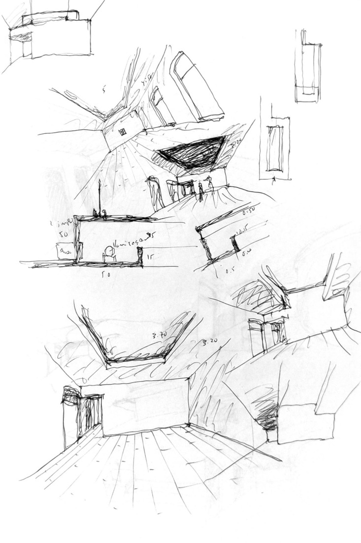 Croquis. Rehabilitación urbana del Bairro do Boneco por Adarq.