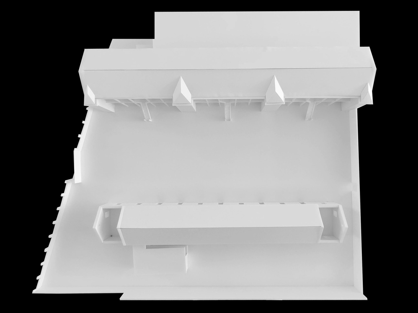 Fotos de maqueta. Rehabilitación urbana del Bairro do Boneco por Adarq.