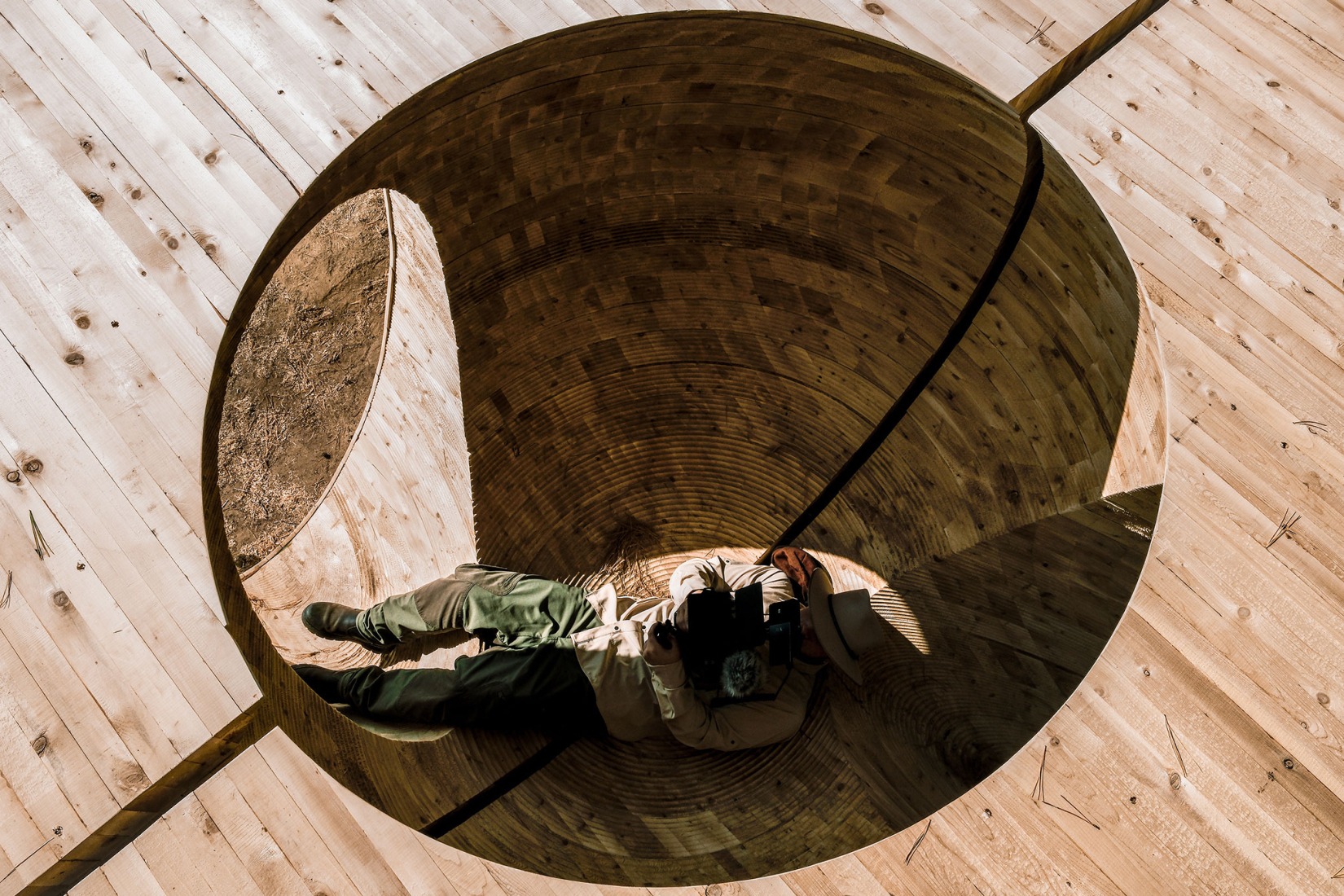"Faire le vide" by Luca Fortin and Atelier Mock/up. Photograph by Karma Photographie. "Faire le vide" by Luca Fortin and Atelier Mock/up. Photograph by Karma Photographie.