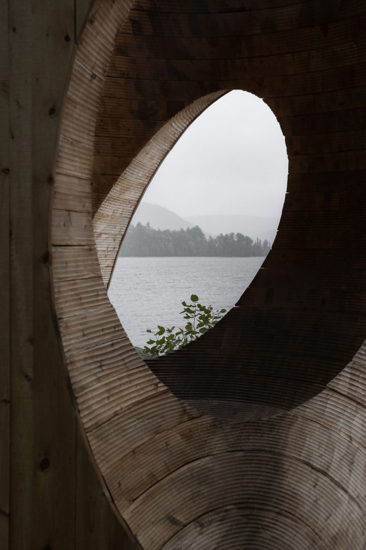 "Faire le vide" by Luca Fortin and Atelier Mock/up. Photograph by Karma Photographie. "Faire le vide" by Luca Fortin and Atelier Mock/up. Photograph by Karma Photographie.
