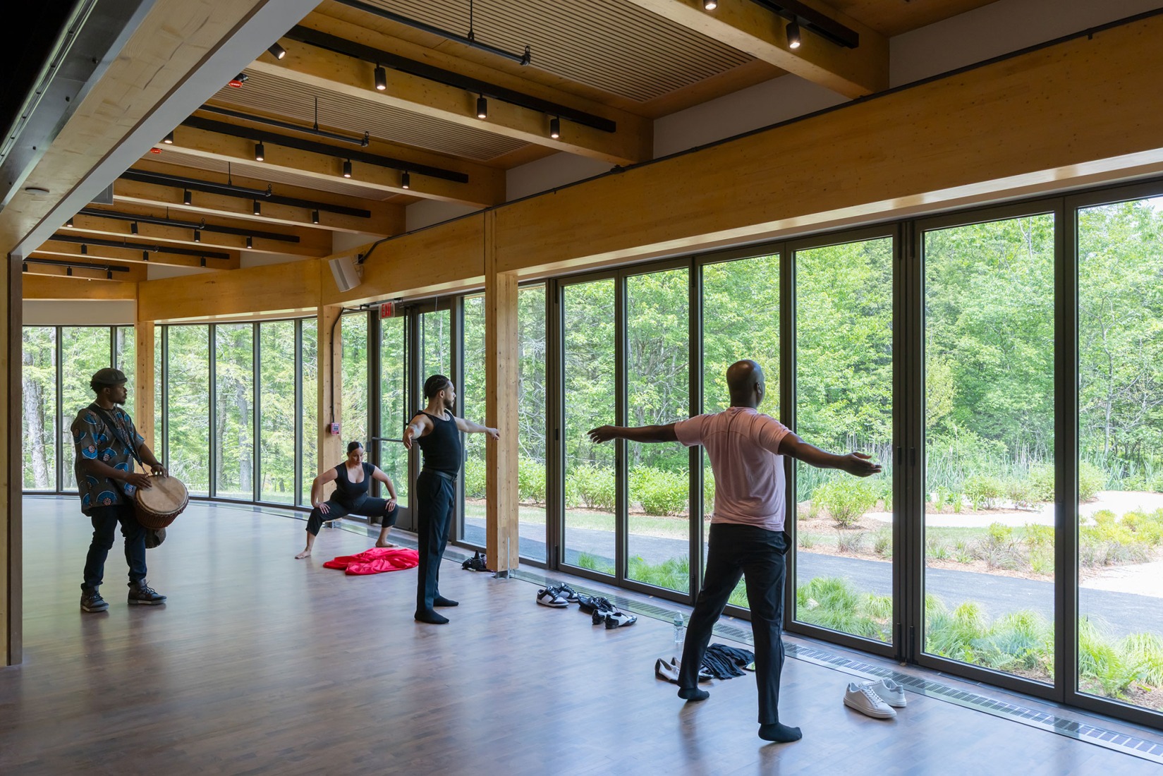 Teatro Doris Theatre por Mecanoo. Fotografía por Iwan Baan, Cortesía por Jacob's Pillow.