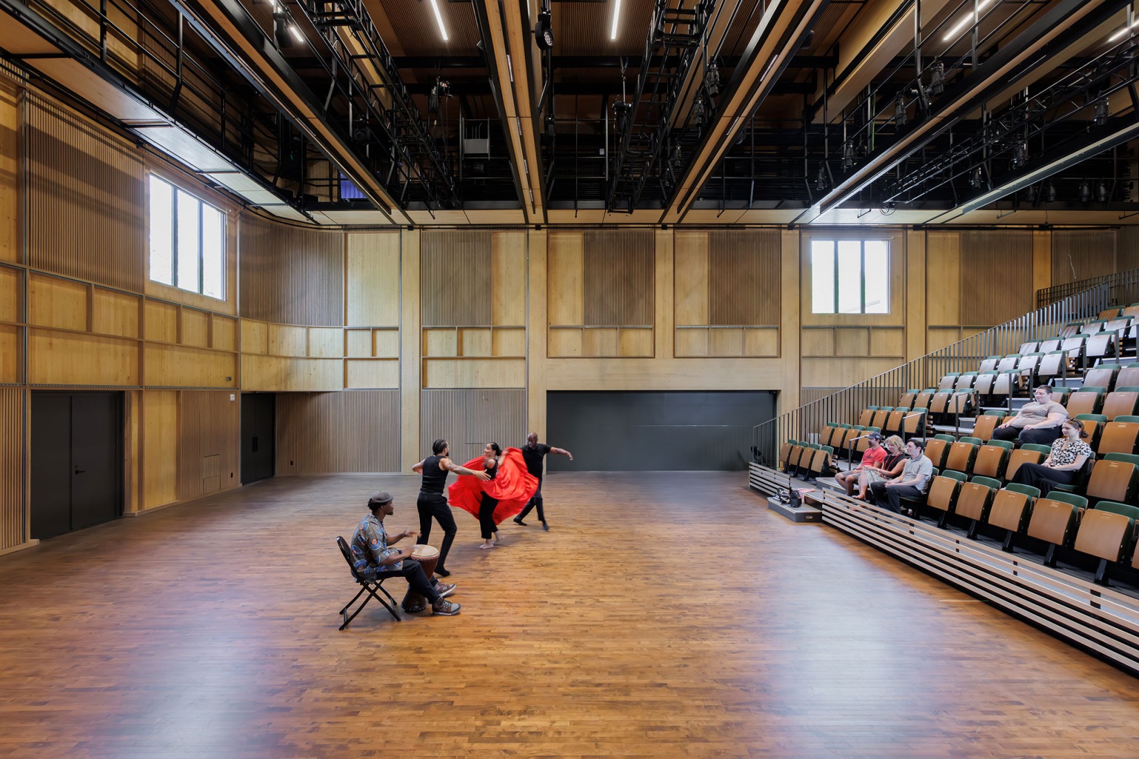 Teatro Doris Theatre por Mecanoo. Fotografía por Iwan Baan, Cortesía por Jacob's Pillow.