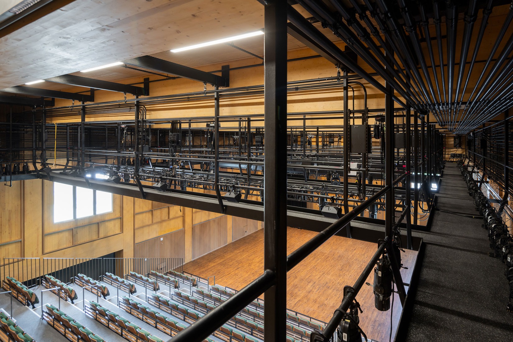 Teatro Doris Theatre por Mecanoo. Fotografía por Iwan Baan, Cortesía por Jacob's Pillow.