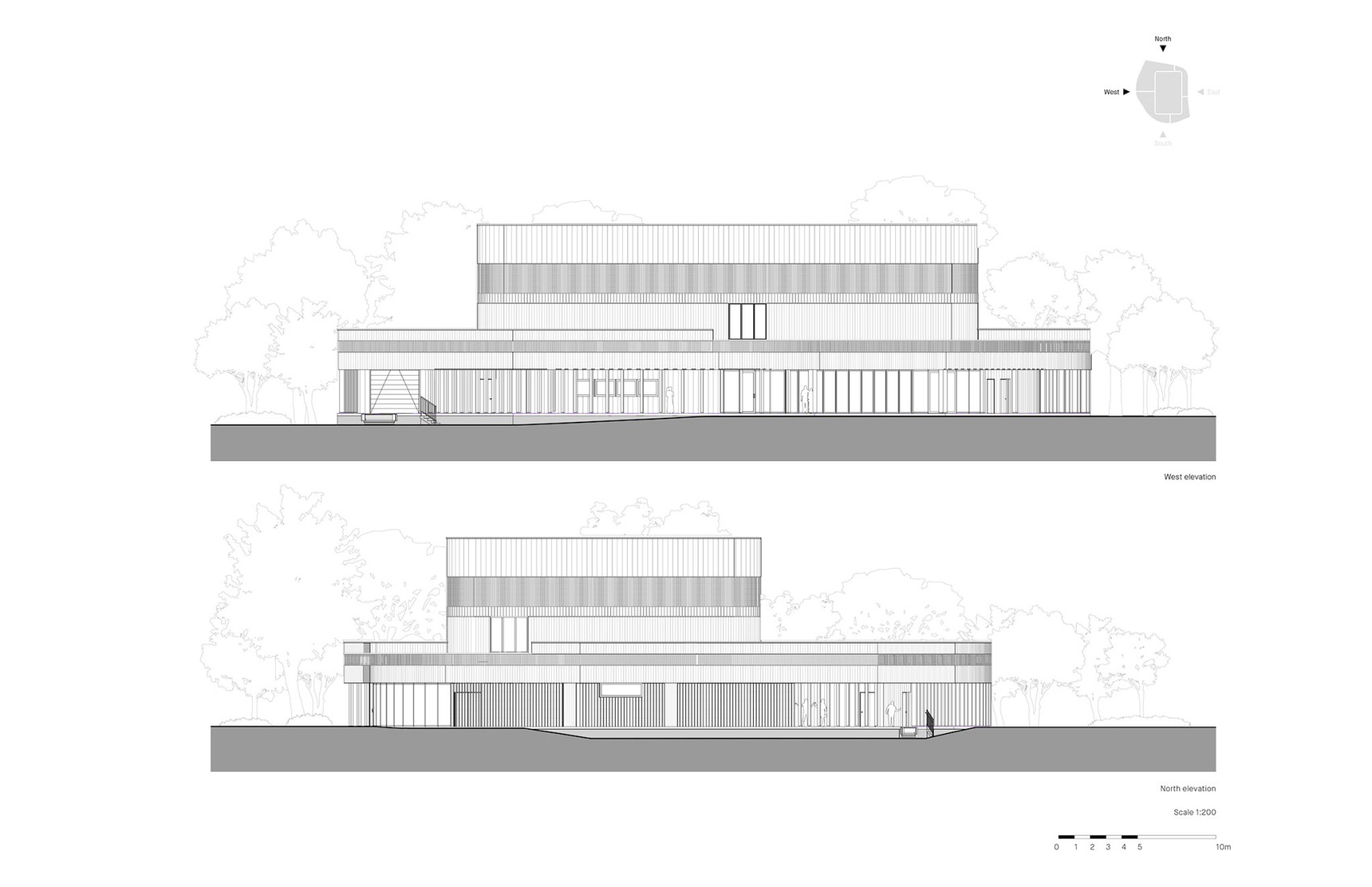 Alzados. Teatro Doris Theatre por Mecanoo.