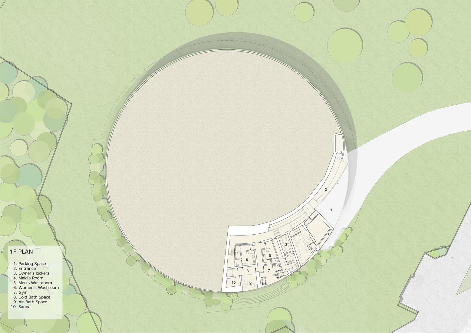 Planta baja. Earth por Sou Fujimoto.