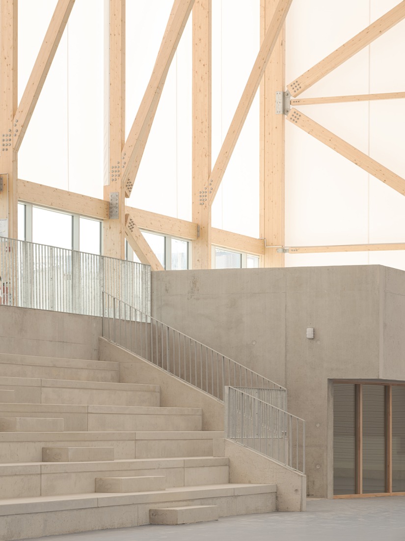 Complejo Deportivo Y Cultural Josephine Baker - Marie-Jose Perec por Onze04. Fotografía por Juan Cardona.