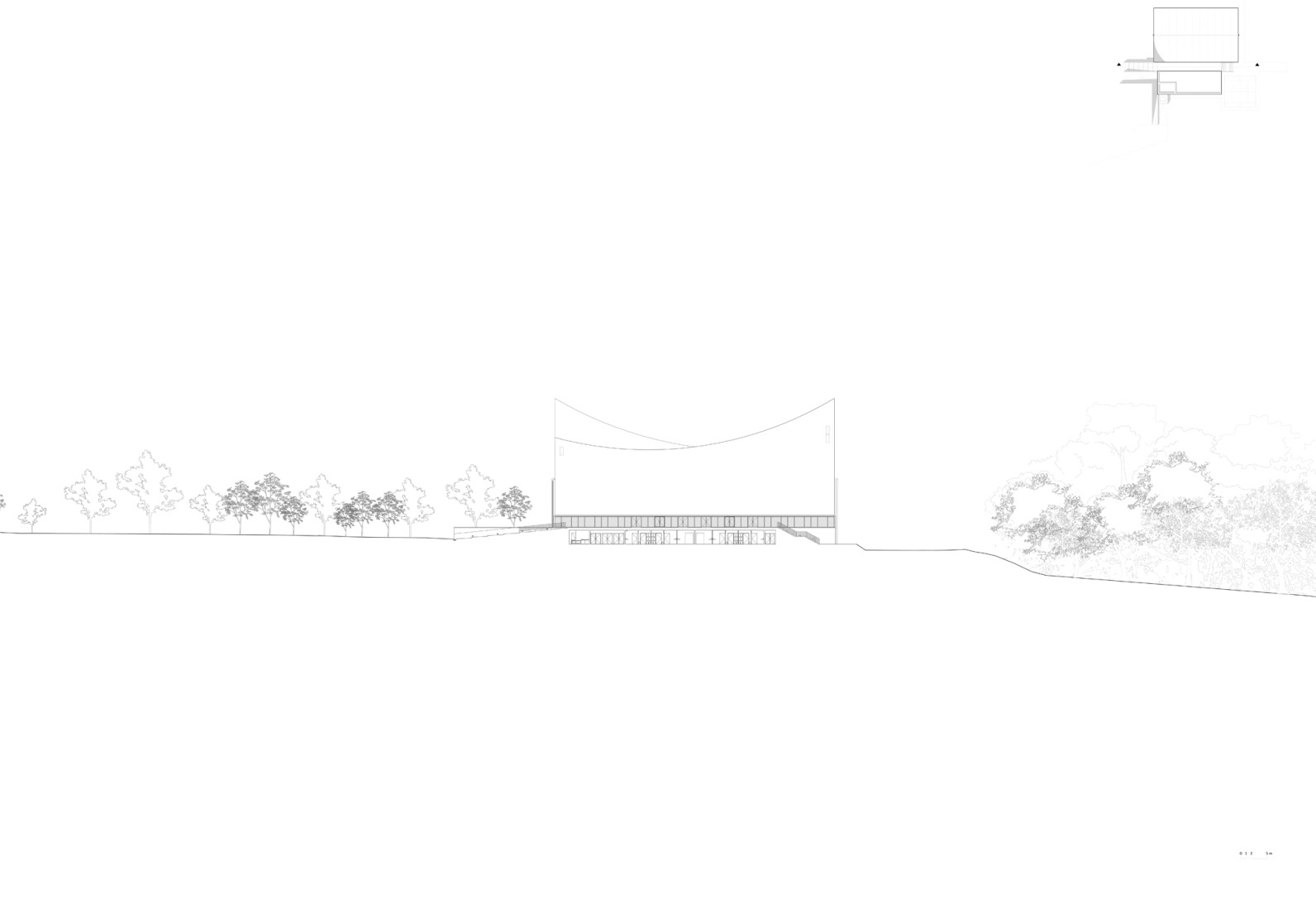 Alzado. Complejo Deportivo Y Cultural Josephine Baker - Marie-Jose Perec por Onze04.