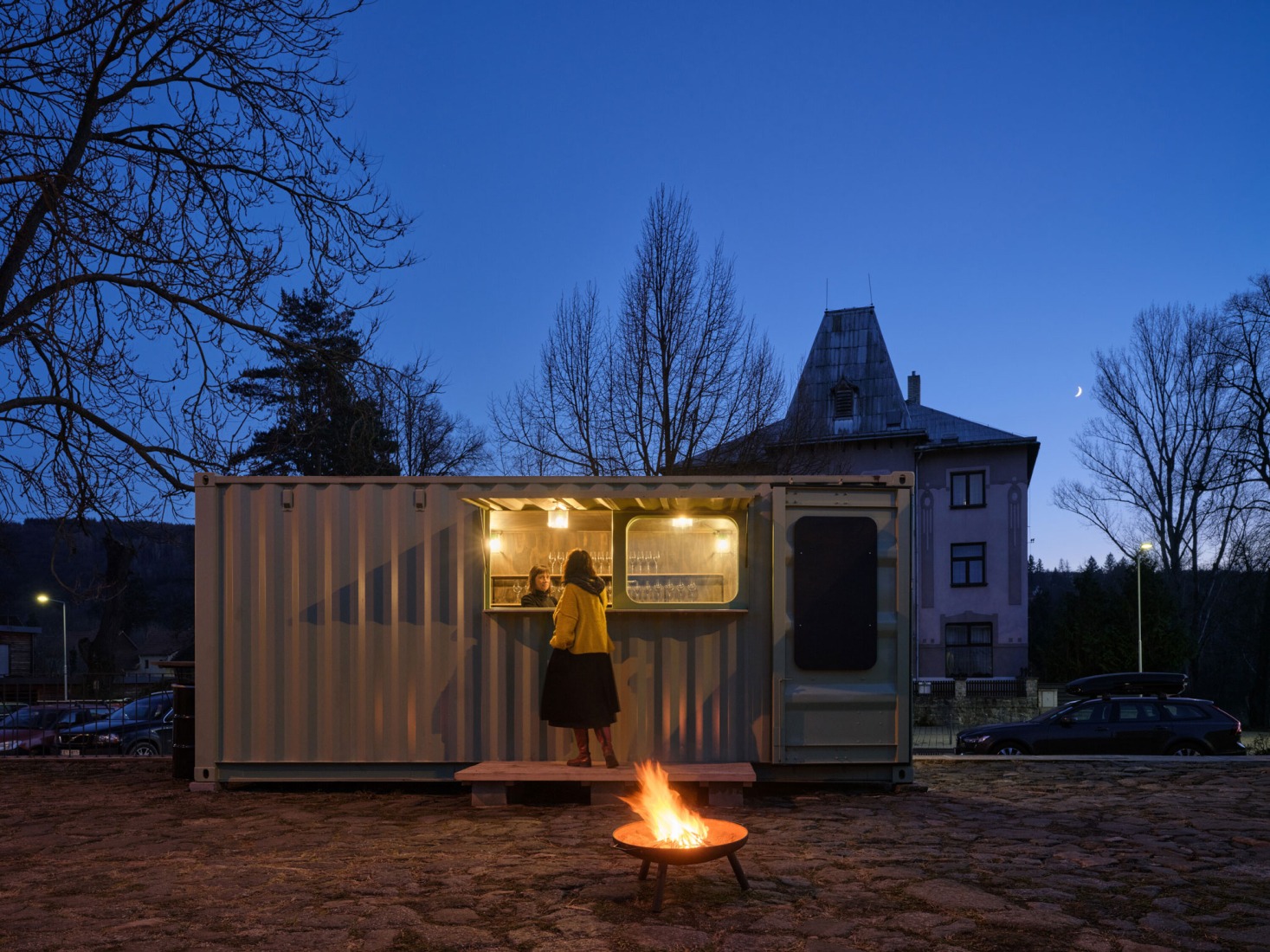 Drevak por Sodomka Sodomková Architekti. Fotografía por BoysPlayNice.