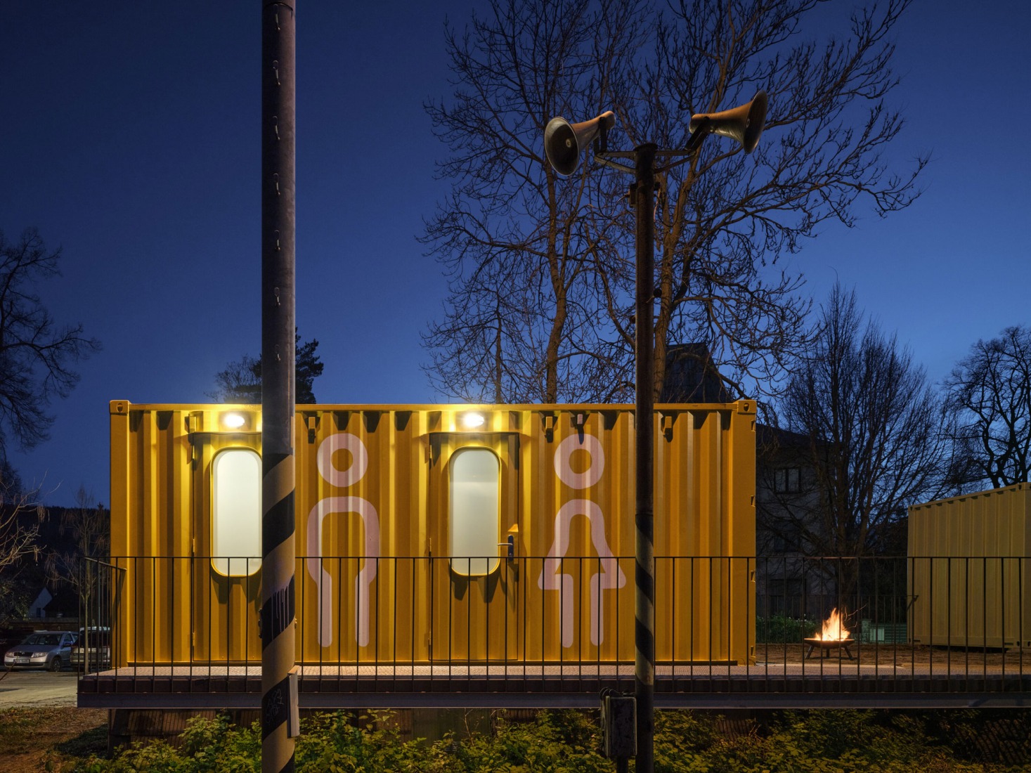 Drevak por Sodomka Sodomková Architekti. Fotografía por BoysPlayNice.