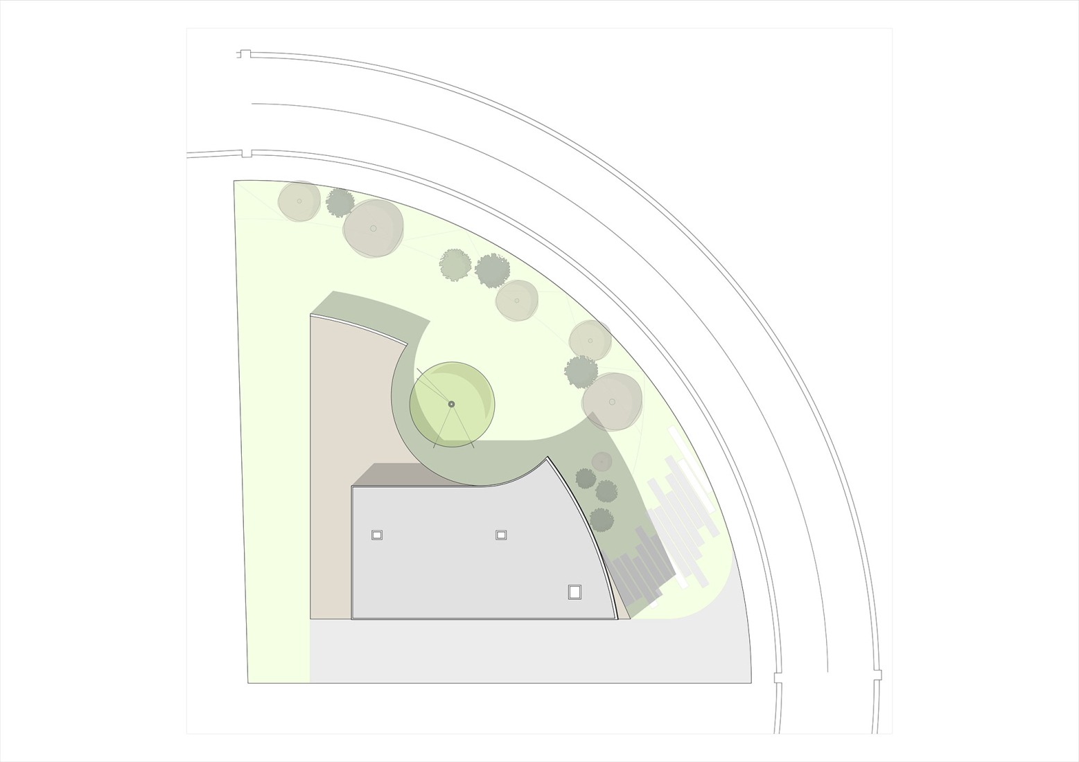 Site Plan. Casa Riba by TEC Taller EC. Site Plan. Casa Riba by TEC Taller EC.