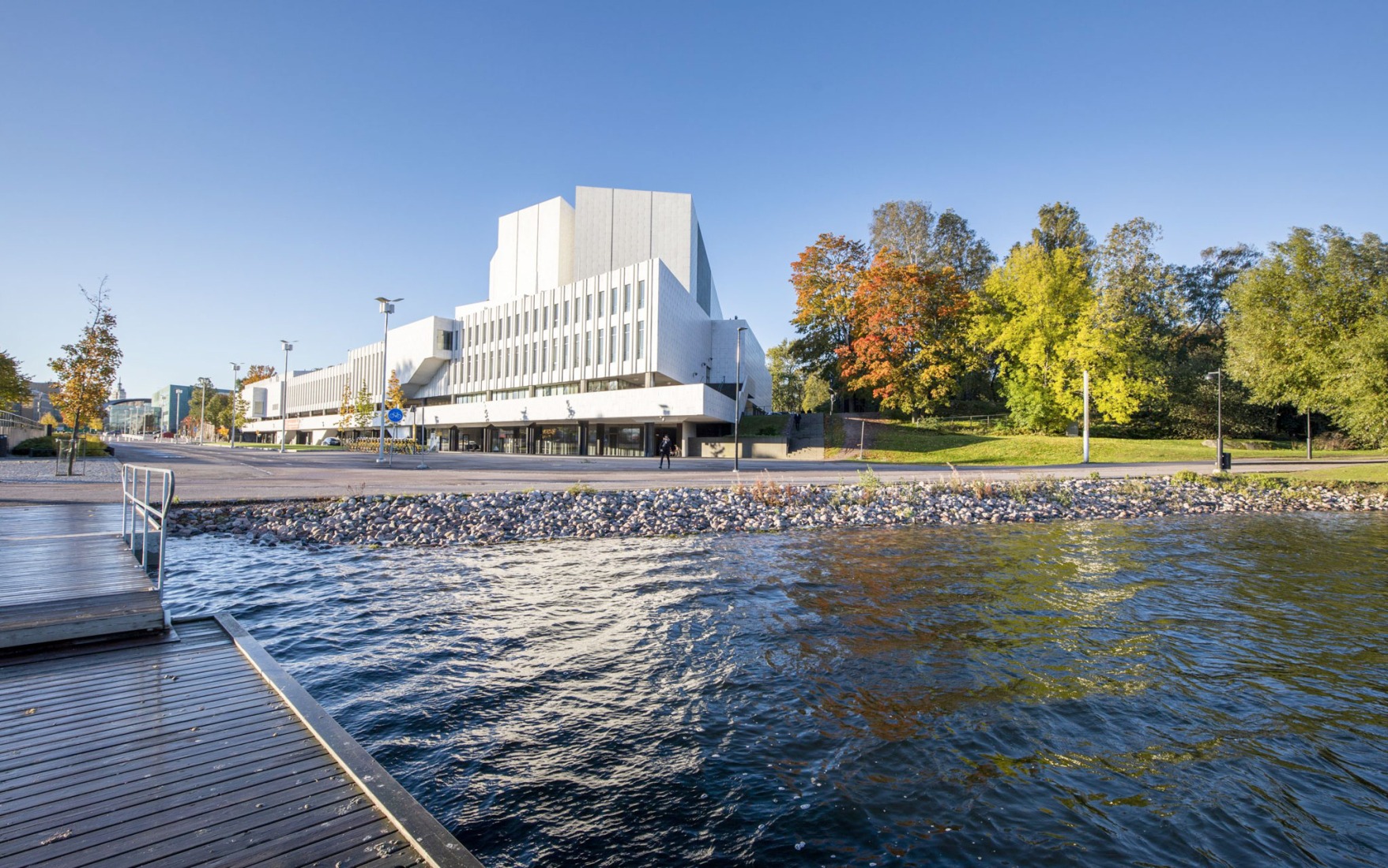 Alvar Aalto's Finlandia Hall.