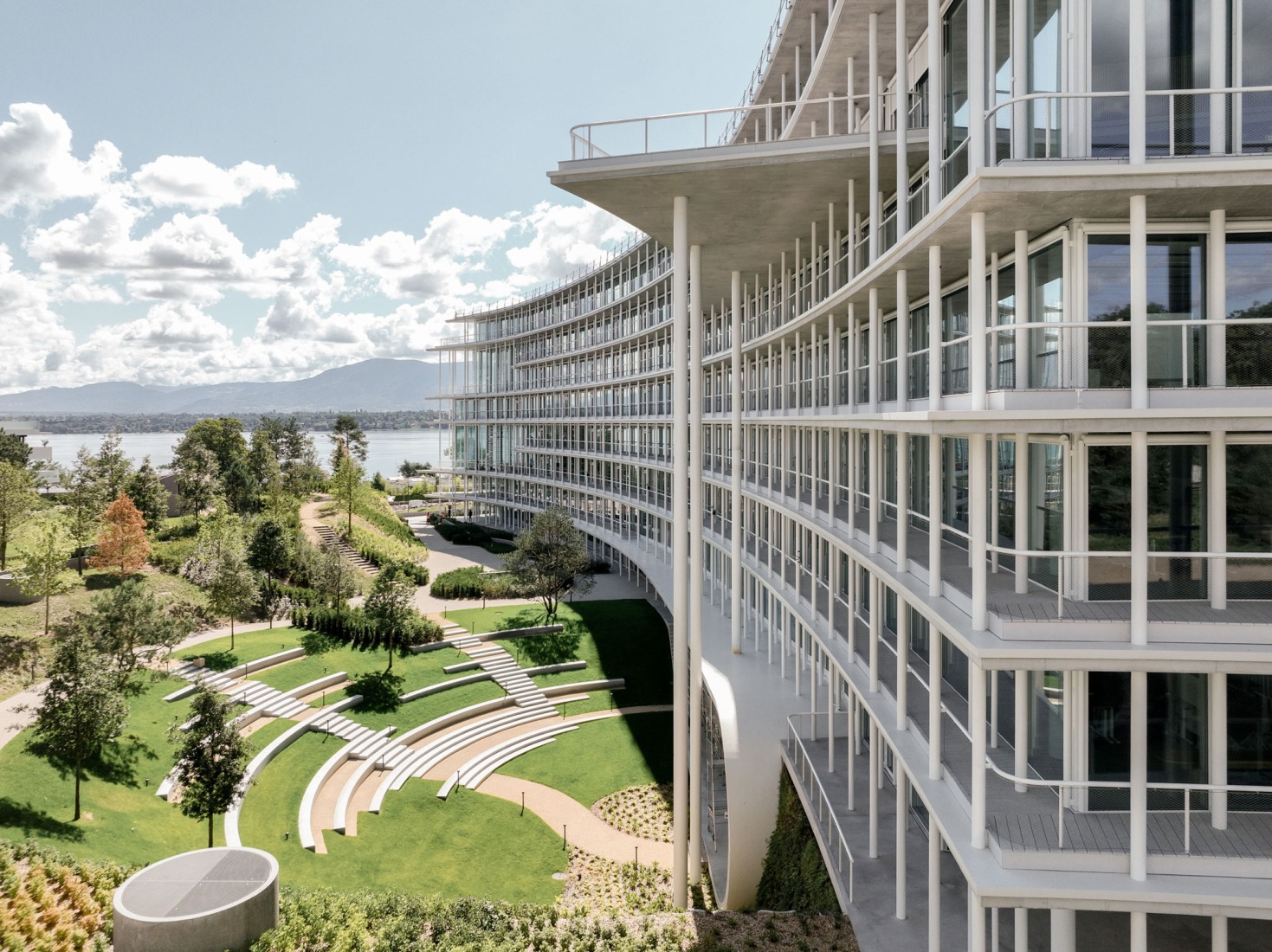 Lombard Odier New Headquarters by Herzog & de Meuron. Photograph by Maris Mezulis.