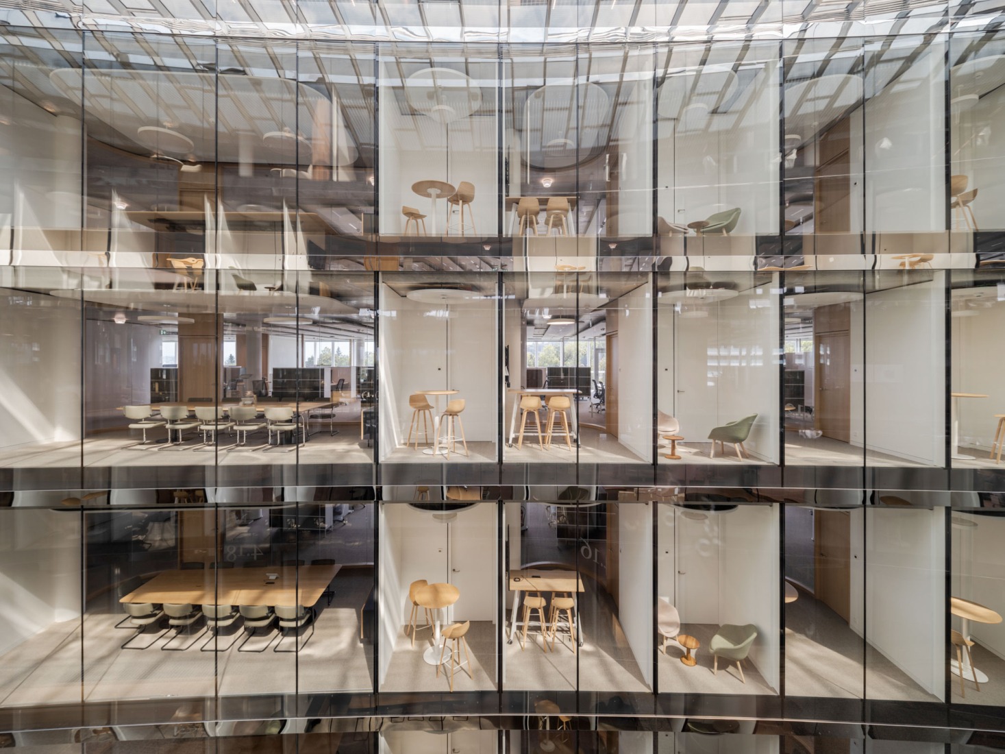 Lombard Odier New Headquarters by Herzog & de Meuron. Photograph by Maris Mezulis.