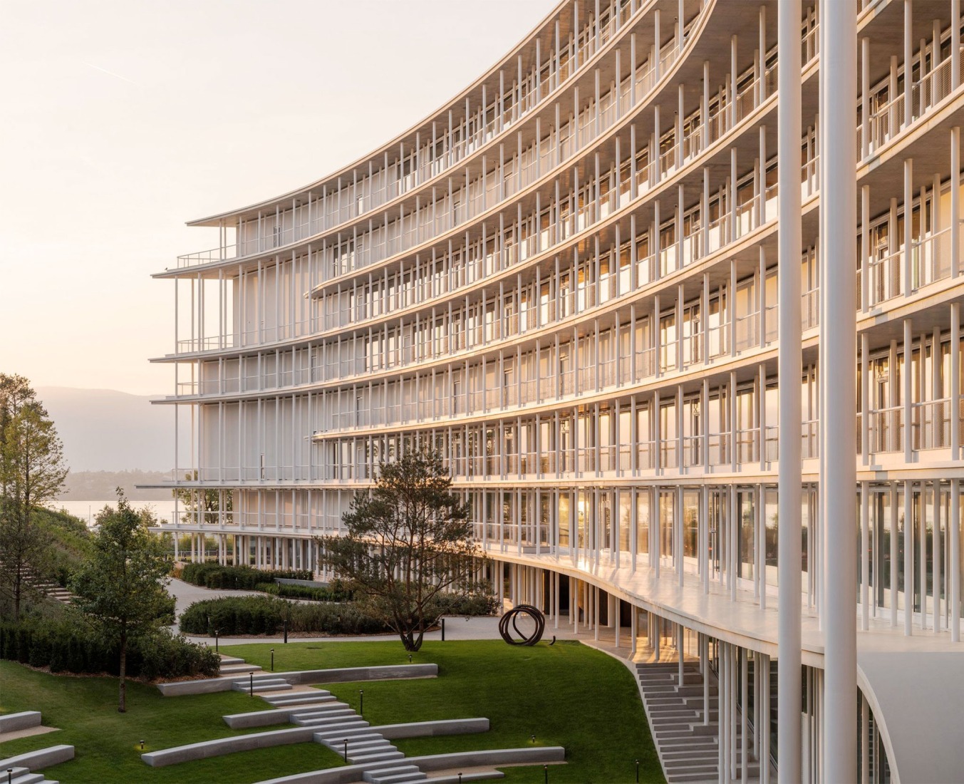 Lombard Odier New Headquarters by Herzog & de Meuron. Photograph by Maris Mezulis.