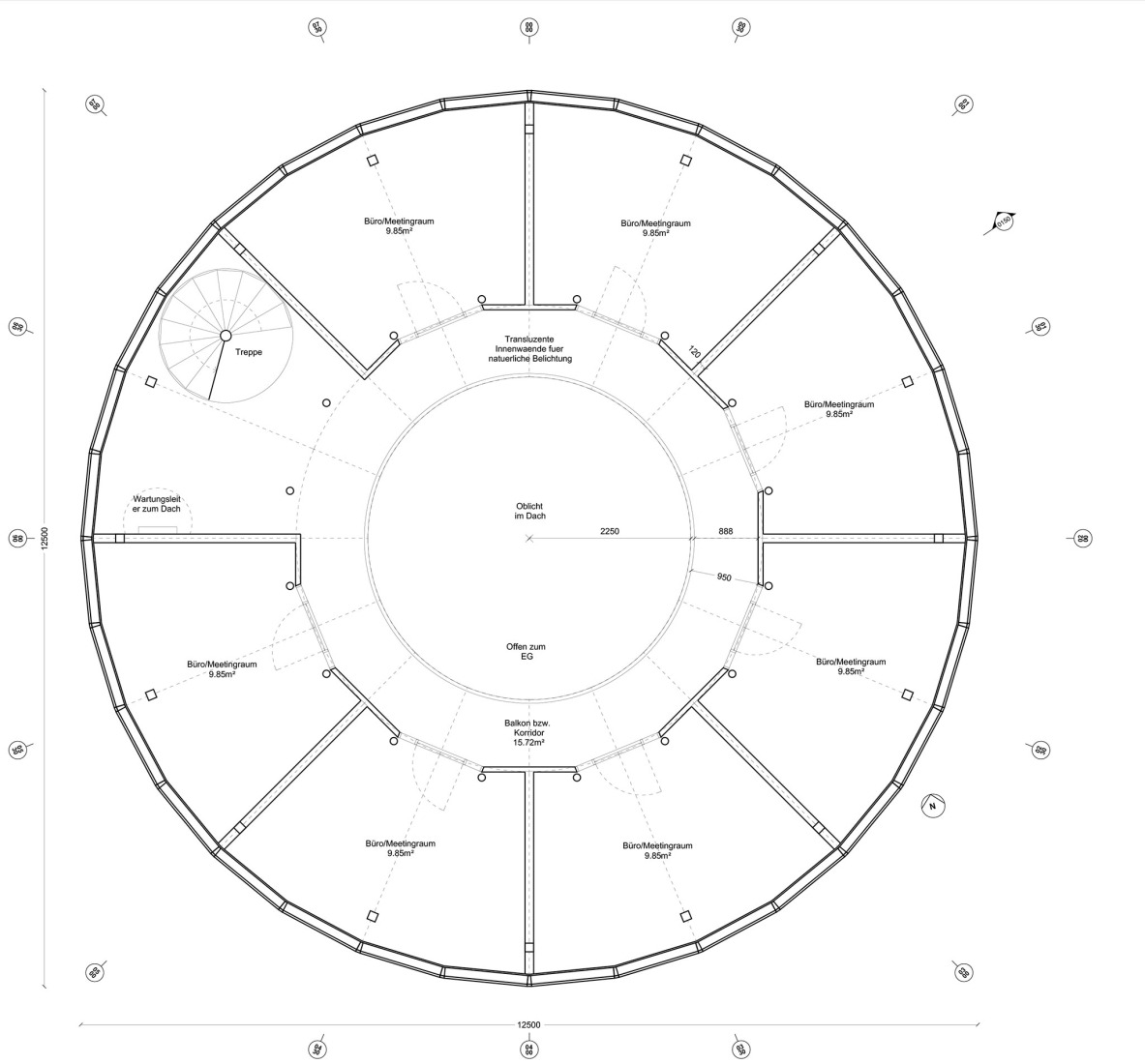 First floor plan. The ICON by SkreinStudios. First floor plan. The ICON by SkreinStudios.