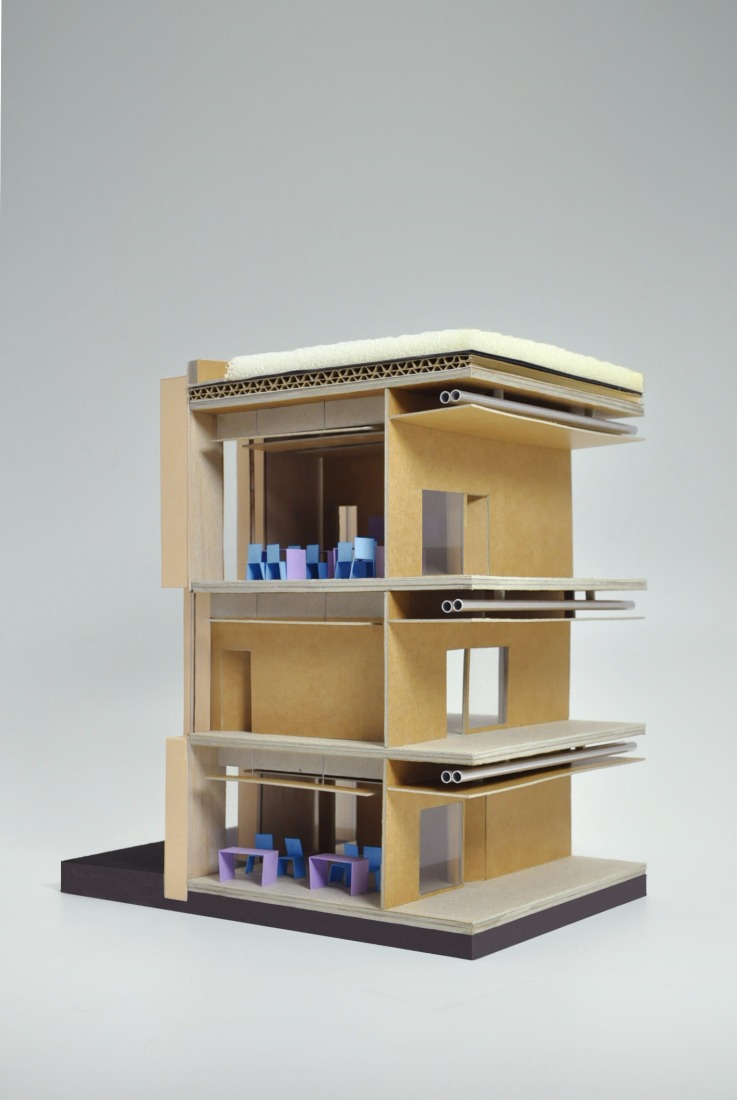 Maqueta. Escuela de Diseño iXcampus por SAME. Maqueta. Escuela de Diseño iXcampus por SAME.