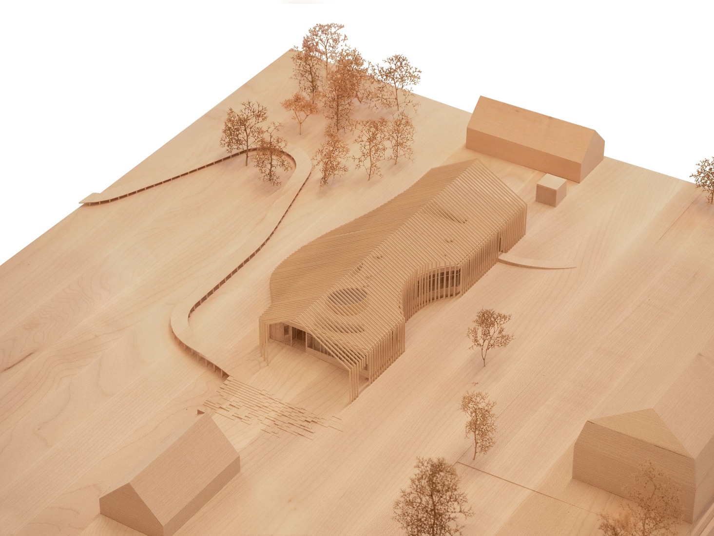 Maqueta. Museo Ehrhardt por Kéré architecture y HK Architekten. Maqueta. Museo Ehrhardt por Kéré architecture y HK Architekten.