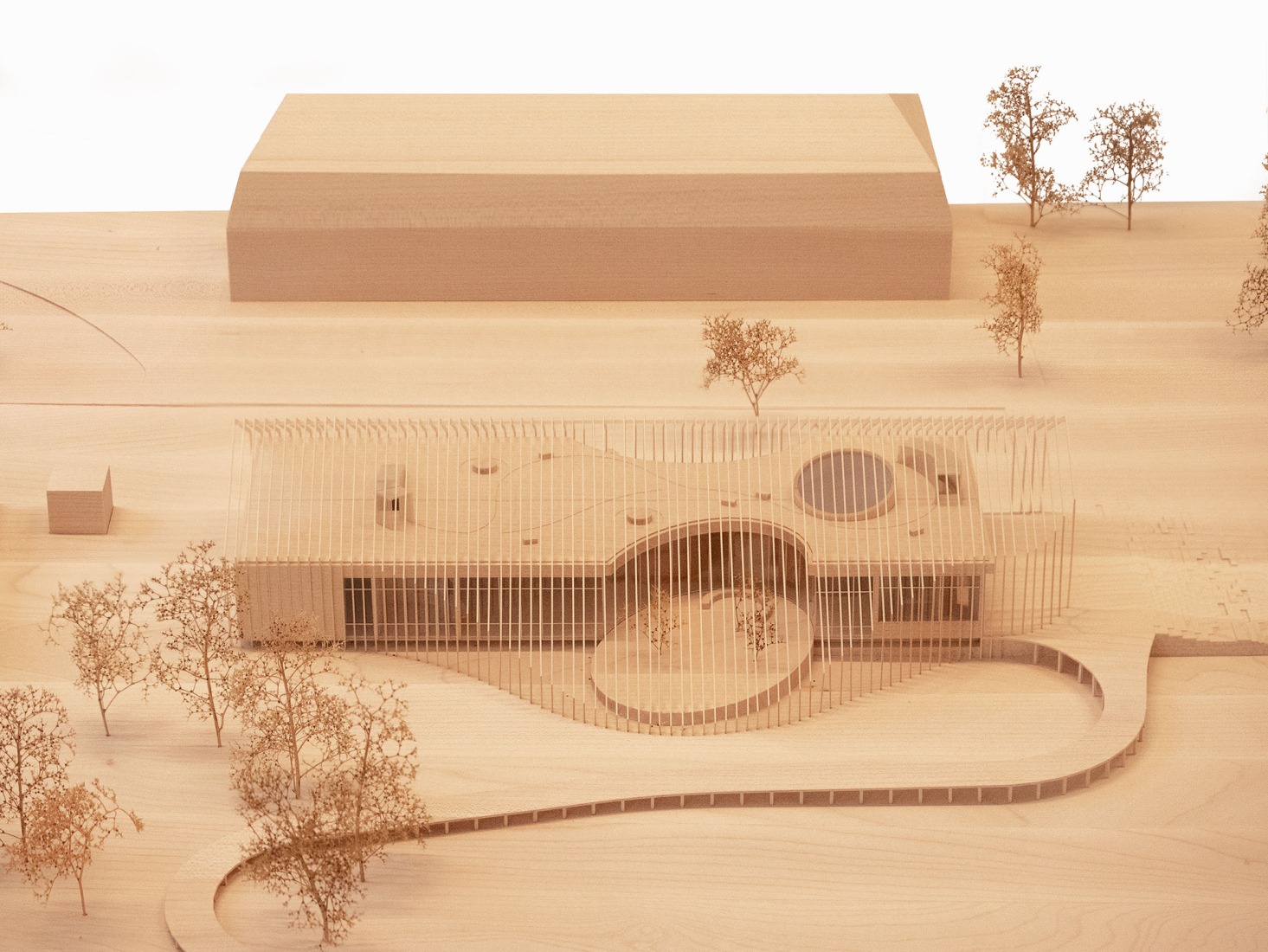 Maqueta. Museo Ehrhardt por Kéré architecture y HK Architekten. Maqueta. Museo Ehrhardt por Kéré architecture y HK Architekten.